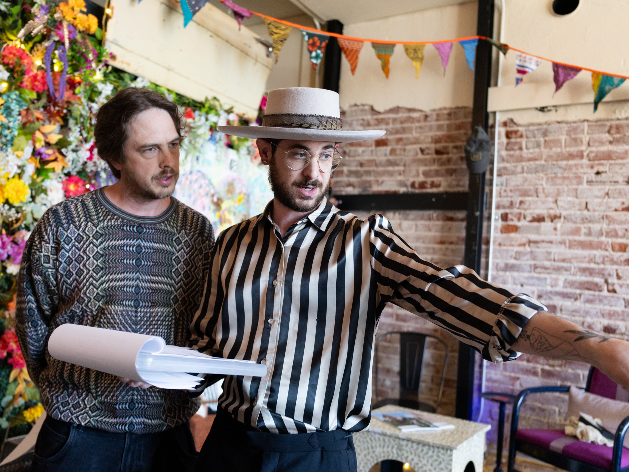 Production still — The Day Before, photo by Tim Landis