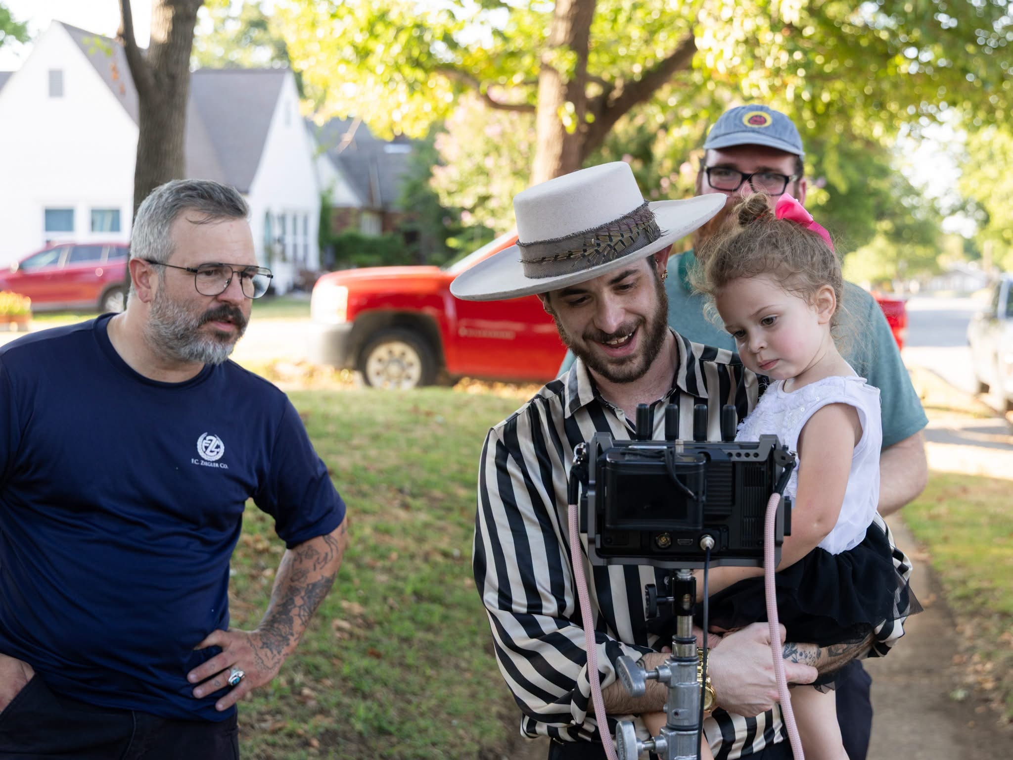 Production still — The Day Before, photo by Tim Landis